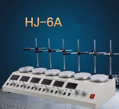 HJ-6A 六聯數顯恒溫磁力攪拌器